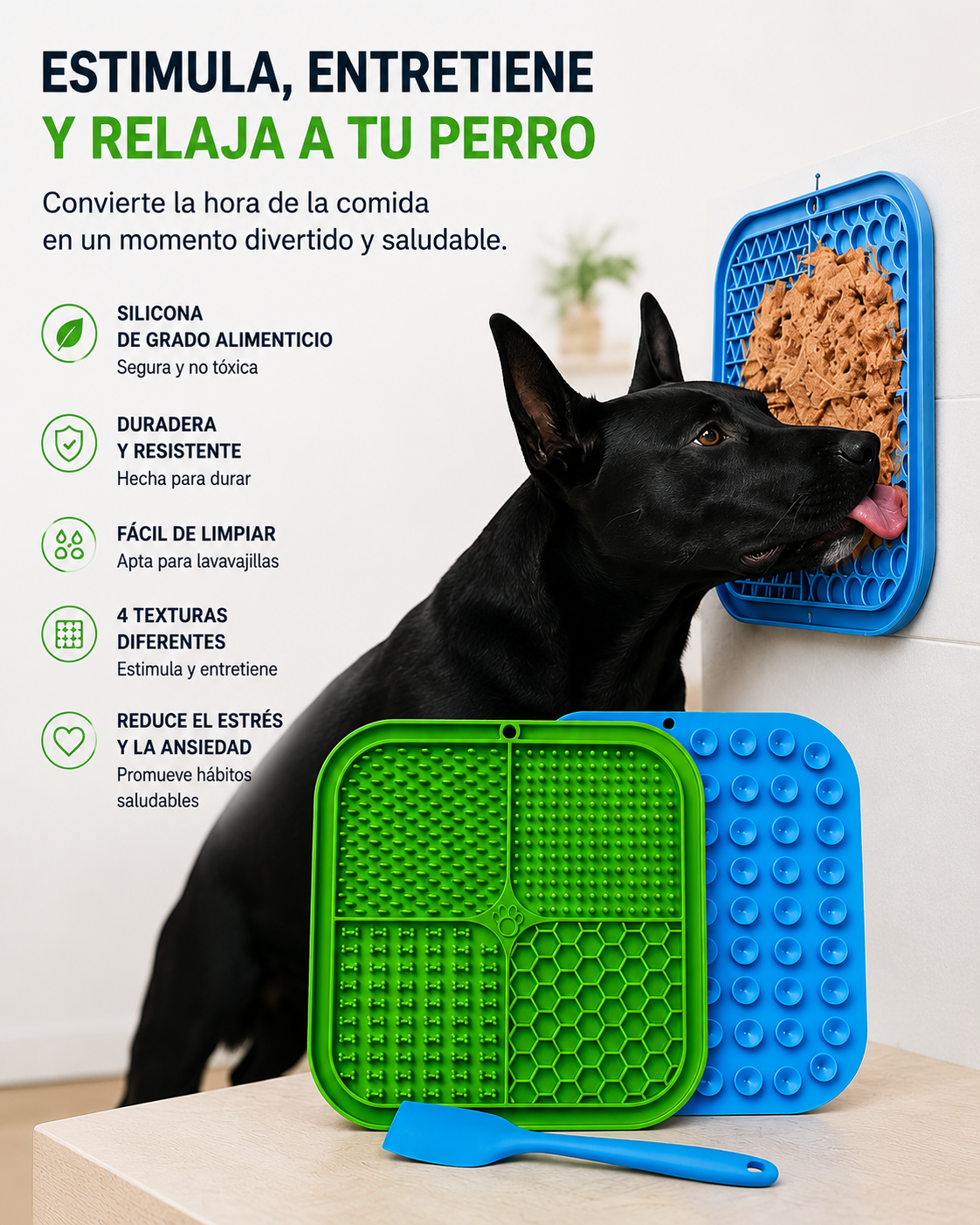 Lick mat Alfombrilla antiestrés