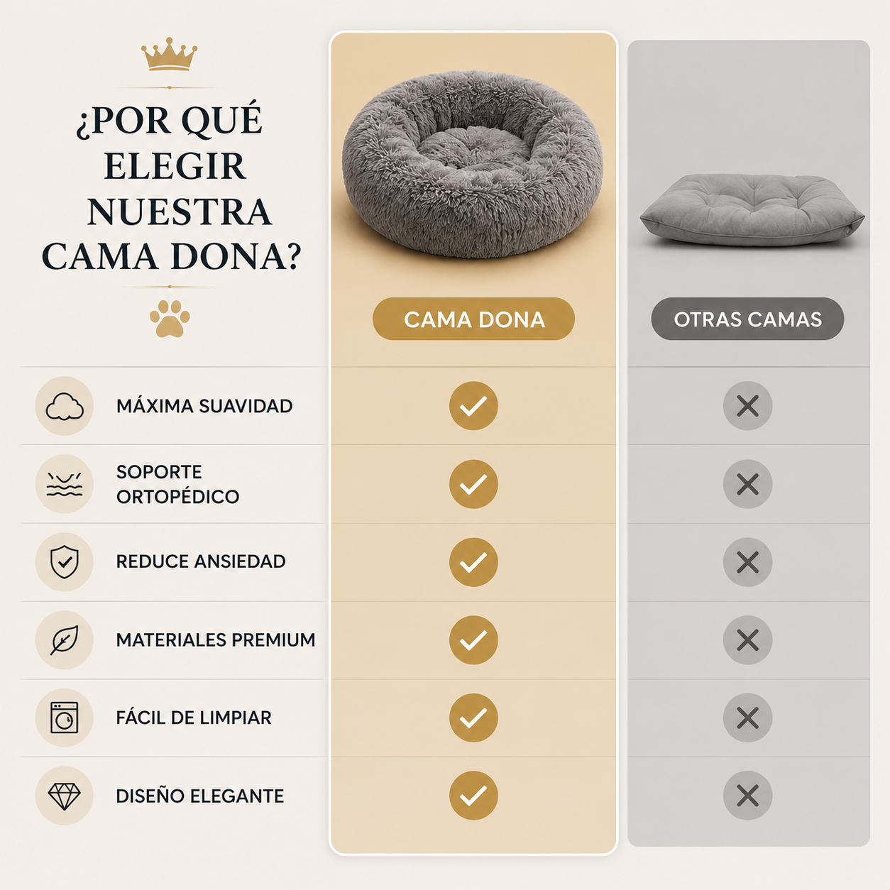 Cama Dona Talla S