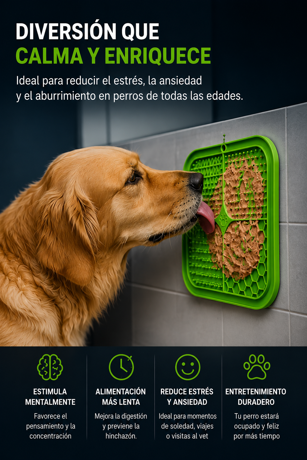 Lick mat Alfombrilla antiestrés